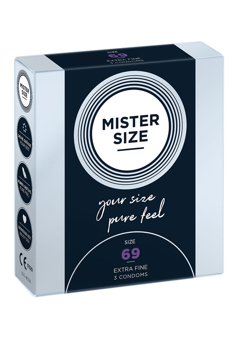 Mister Size - 69mm Kondom 3er