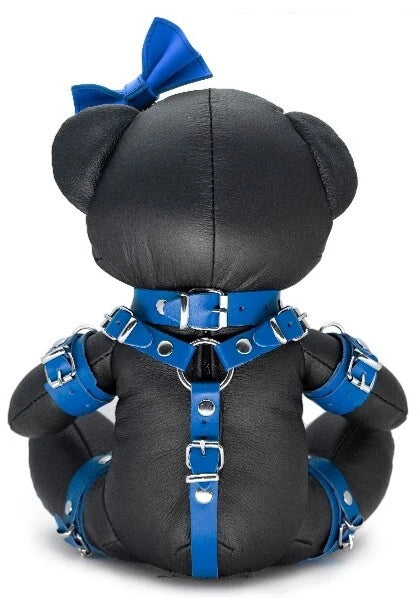 KS - Meddy the BDSM Teddy Lady schwarz/blau