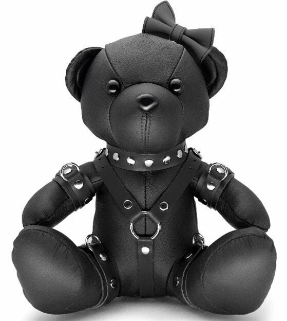 KinkySabine - Meddy the BDSM Teddy Lady schwarz