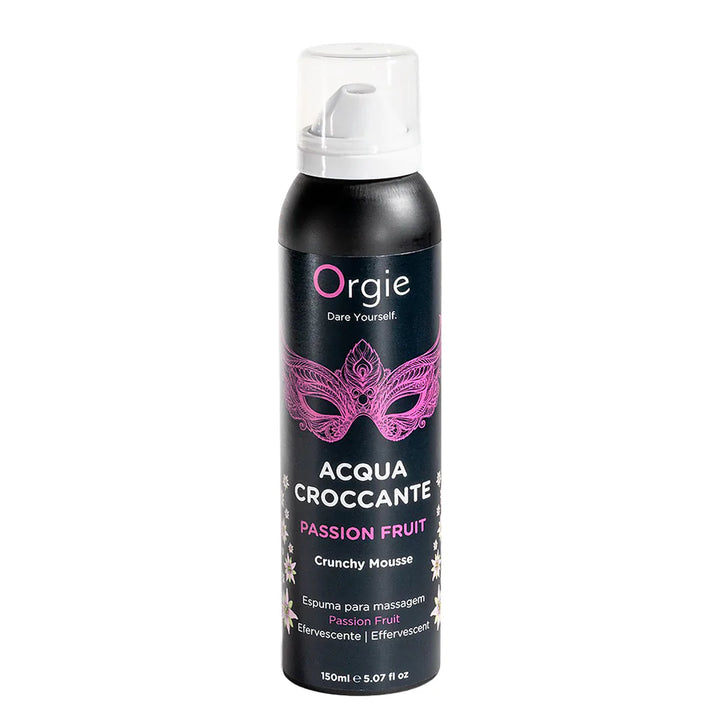 Orgie - Acqua Crocante Massageschaum – Prickelnder Maracuja Schaum 150ml