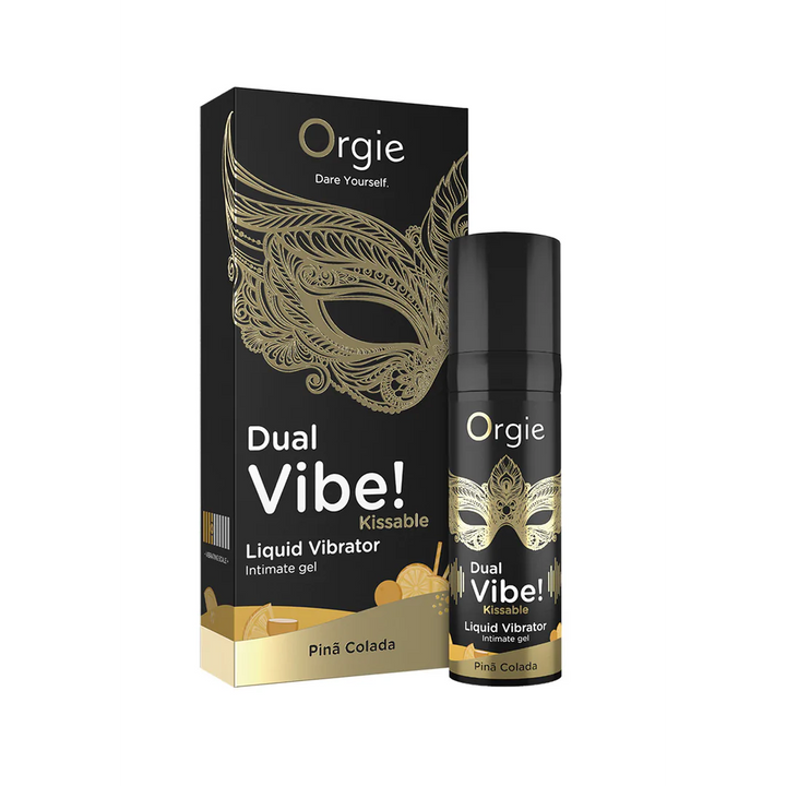 Orgie - Dual Vibe Kissable Liquid Vibrator – Pina Colada Oralsex Gel 15ml