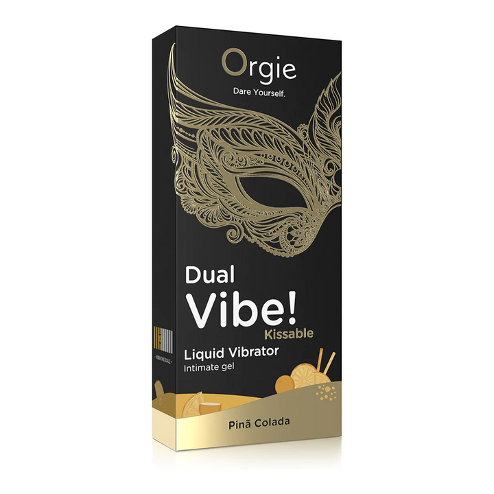 Orgie - Dual Vibe Kissable Liquid Vibrator – Pina Colada Oralsex Gel 15ml