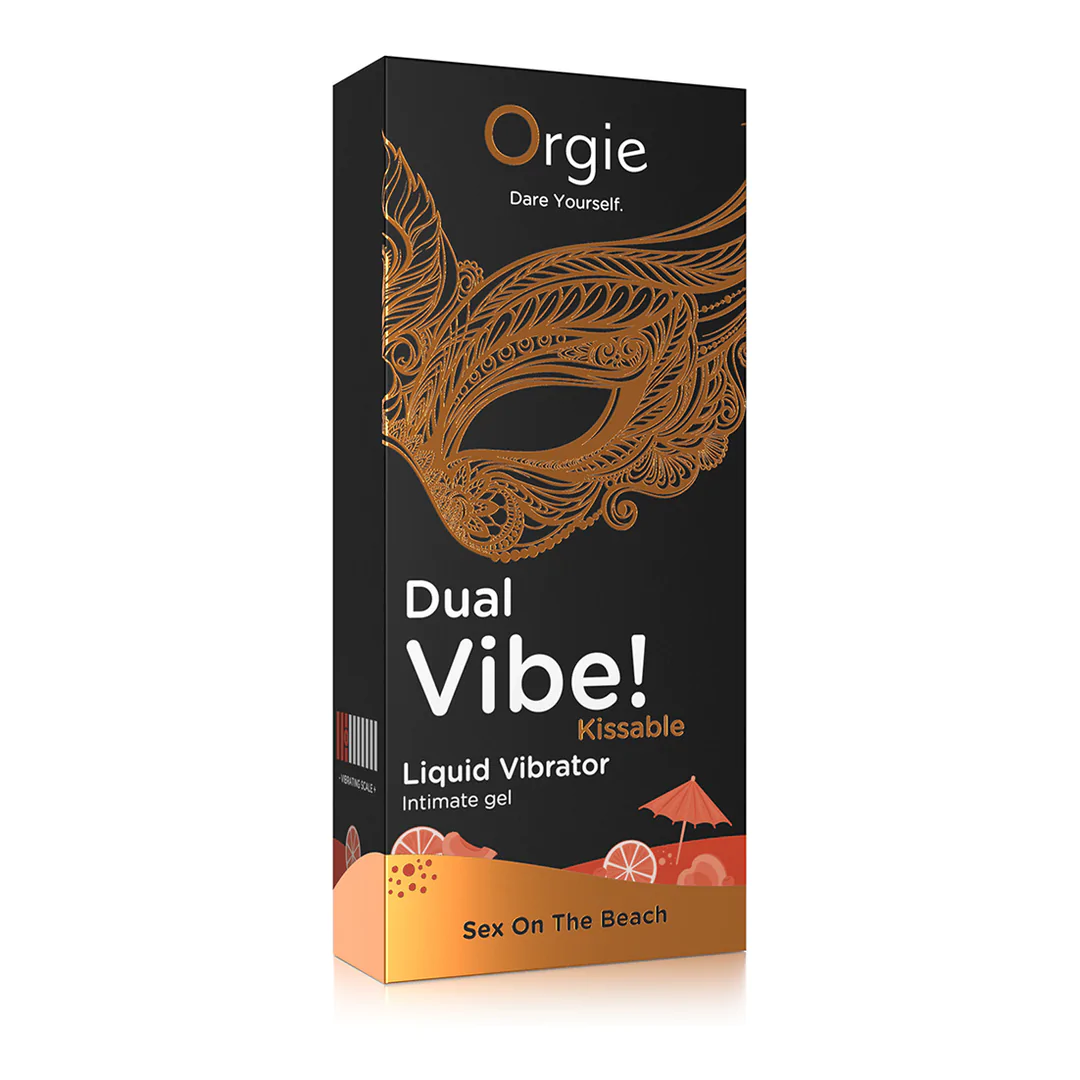 Orgie - Dual Vibe Kissable Liquid Vibrator – Sex On The Beach Oralsex Gel 15ml