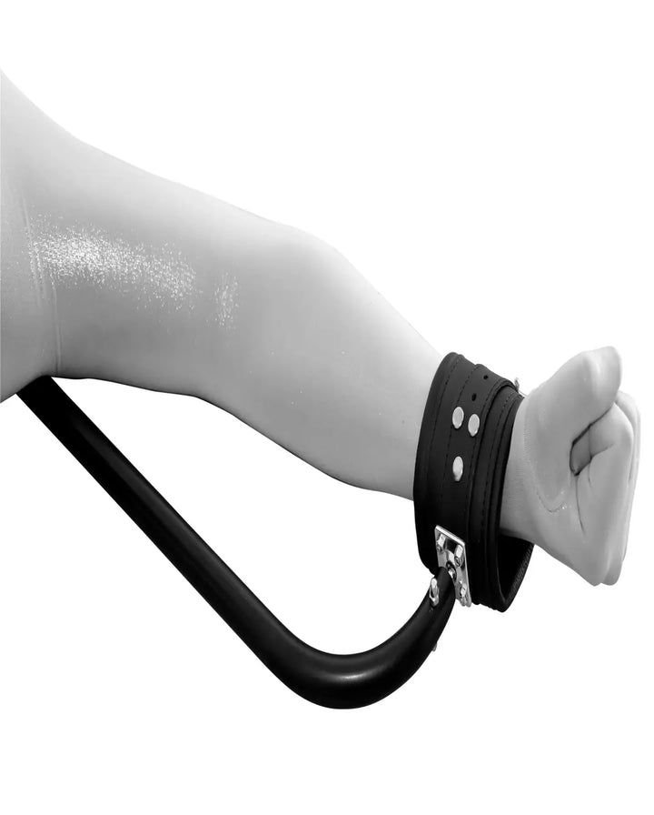 KinkySabine - Andreas Kreuz "Deluxe" inklusive Fesseln schwarz