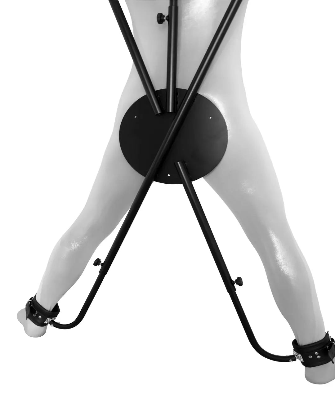 KinkySabine - Andreas Kreuz "Deluxe" inklusive Fesseln schwarz