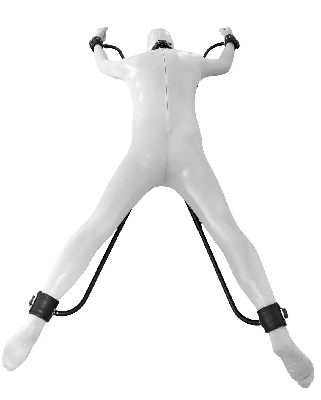 KinkySabine - Andreas Kreuz "Deluxe" inklusive Fesseln schwarz