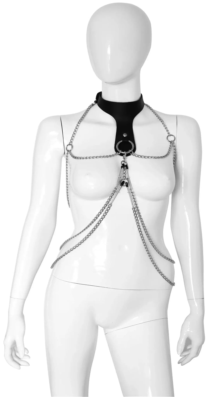 KinkySabine - Ketten-Harness "Torture"