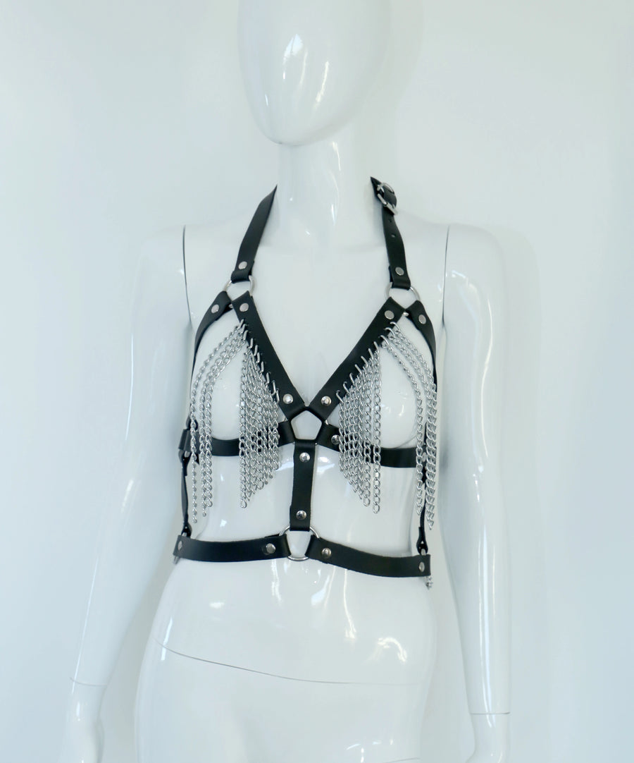 KinkySabine - Brust-Harness "Madame in Chains"
