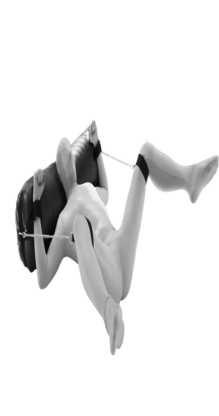 Sex-Rolle The Barrel XL – BDSM Bondage Möbel mit Fesseln & Knebel