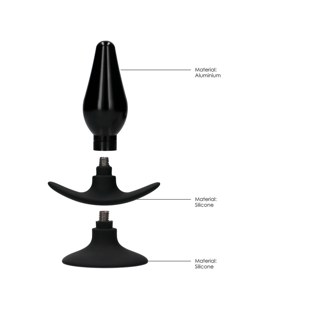 Analplug mit austauschbaren Enden Medium