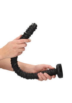 Ouch! - Analschlange "Wirbel-Schuppen" 51 cm schwarz