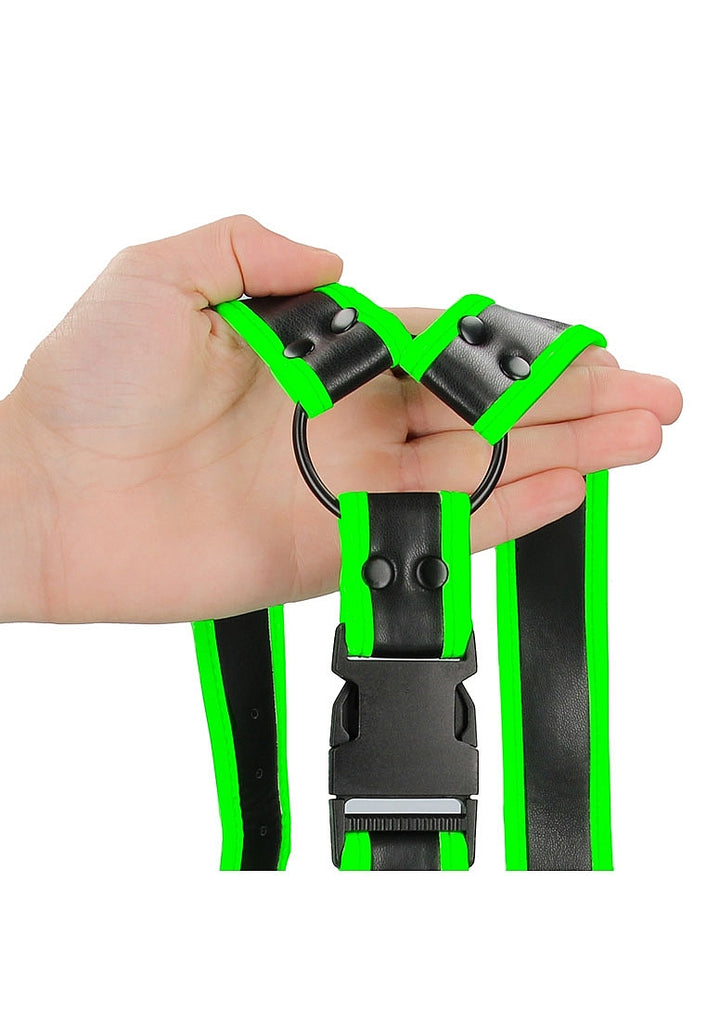 Ouch! Glow in the Dark - Buckle Harness