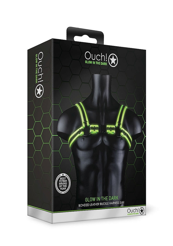 Ouch! Glow in the Dark - Buckle Harness