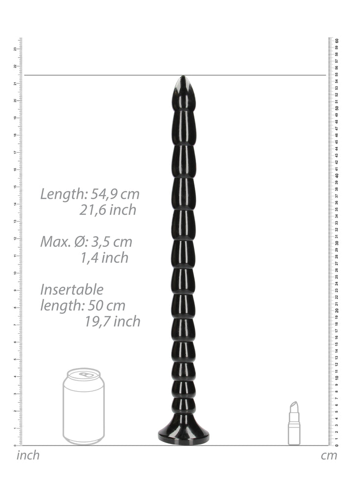 Ouch! - Analschlange "Stapel" 50 cm schwarz