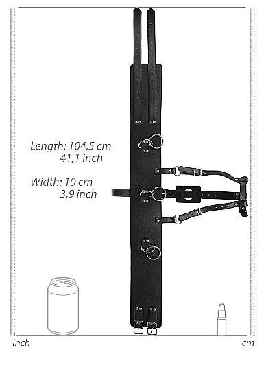 Ouch Xtreme - Zwangsorgasmus Gürtel Schwarz