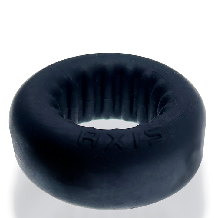 Oxballs - Axis Penisring mit Stimulationsrippen Black Ice