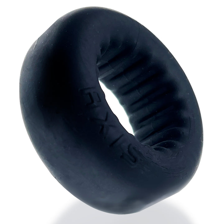 Oxballs - Axis Penisring mit Stimulationsrippen Black Ice