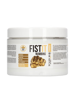 FistIt - Numbing Gleitgel 500ml Tiegel