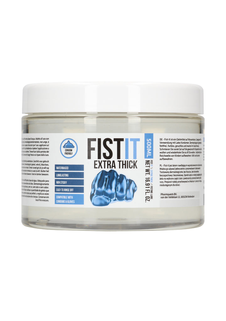 FistIt - Extra Thick Gleitgel 500ml Tiegel