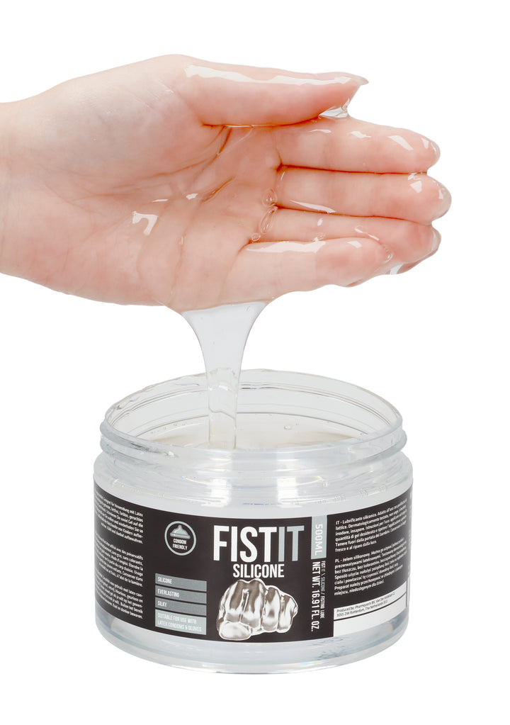 FistIt - Silicone Gleitgel 500ml Tiegel