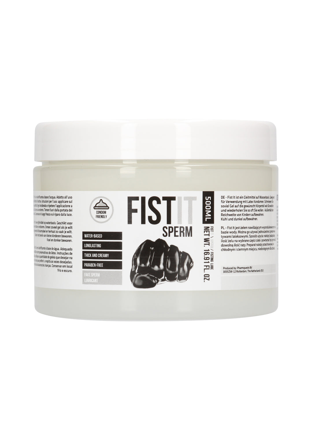 FistIt Sperm Gleitgel 500ml | KinkySabine Anal & Intensiv FistIt Sperm Gleitgel 500ml | KinkySabine Anal & Intensiv