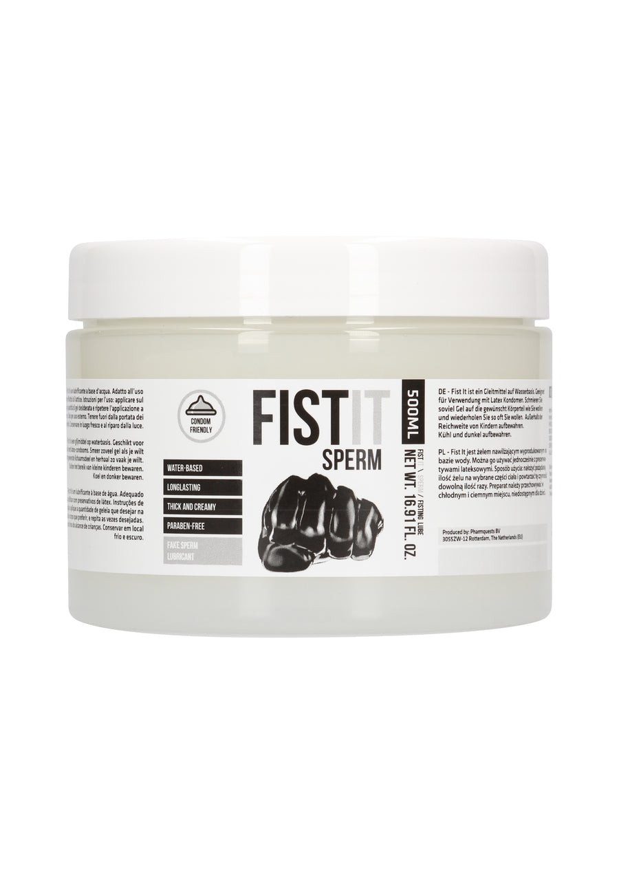 FistIt - Sperm Gleitgel 500ml Tiegel