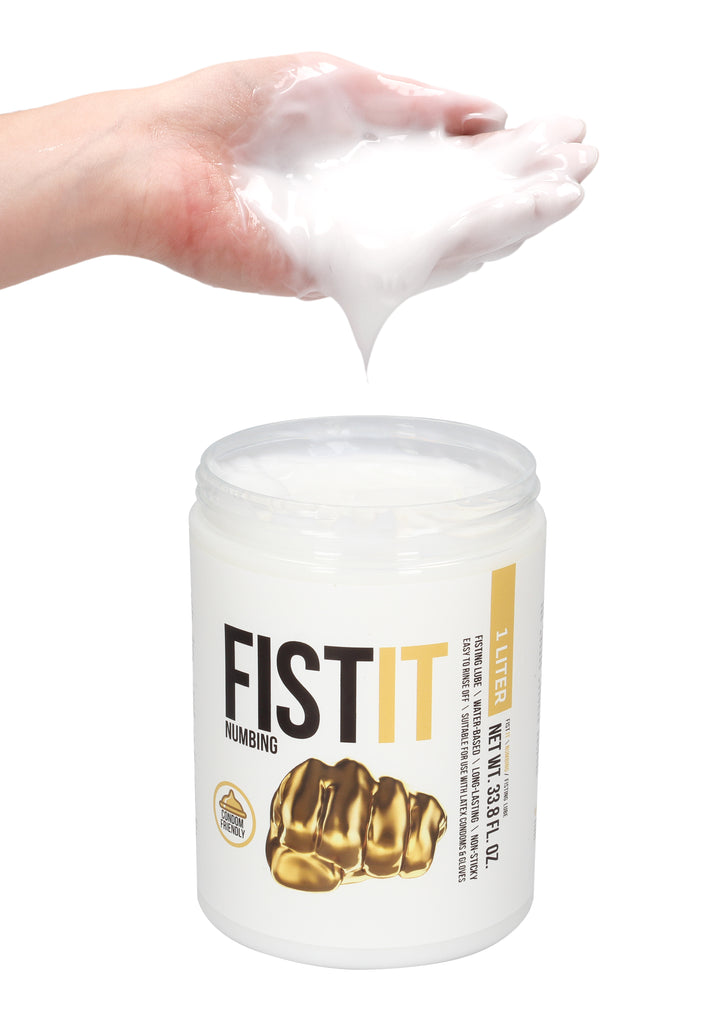 FistIt - Numbing Gleitgel 1000ml Tiegel