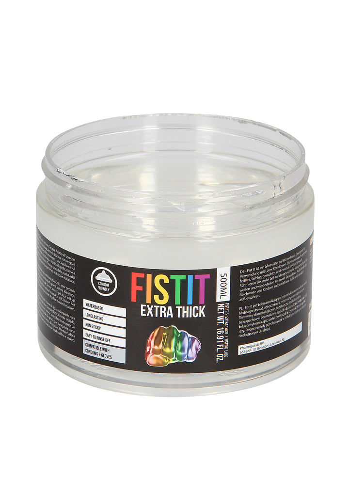 FistIt - Extra Thick Rainbow Gleitgel 500ml Tiegel