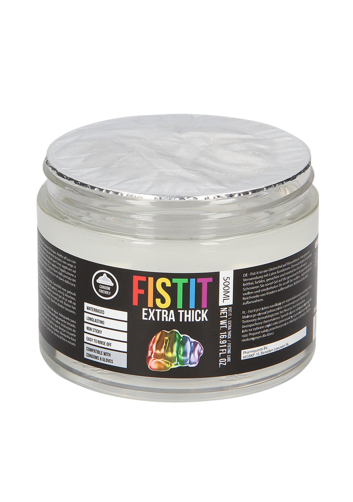 FistIt - Extra Thick Rainbow Gleitgel 500ml Tiegel