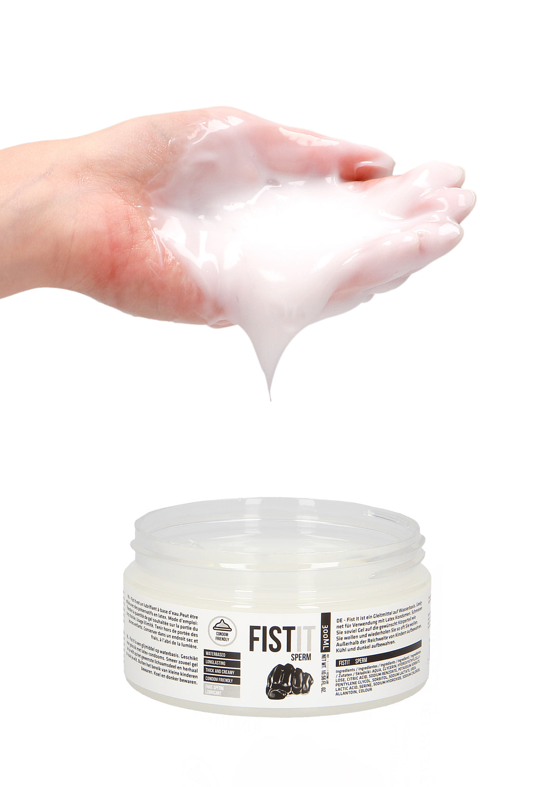 FistIt - Sperm Gleitgel 300ml Tiegel