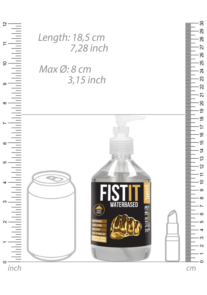 FistIt - Gleitgel 500ml Pumpflasche