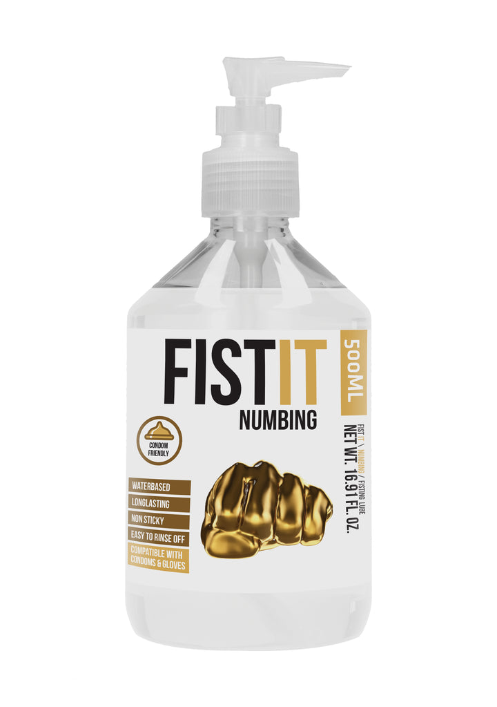 FistIt - Numbing Gleitgel 500ml Pumpflasche