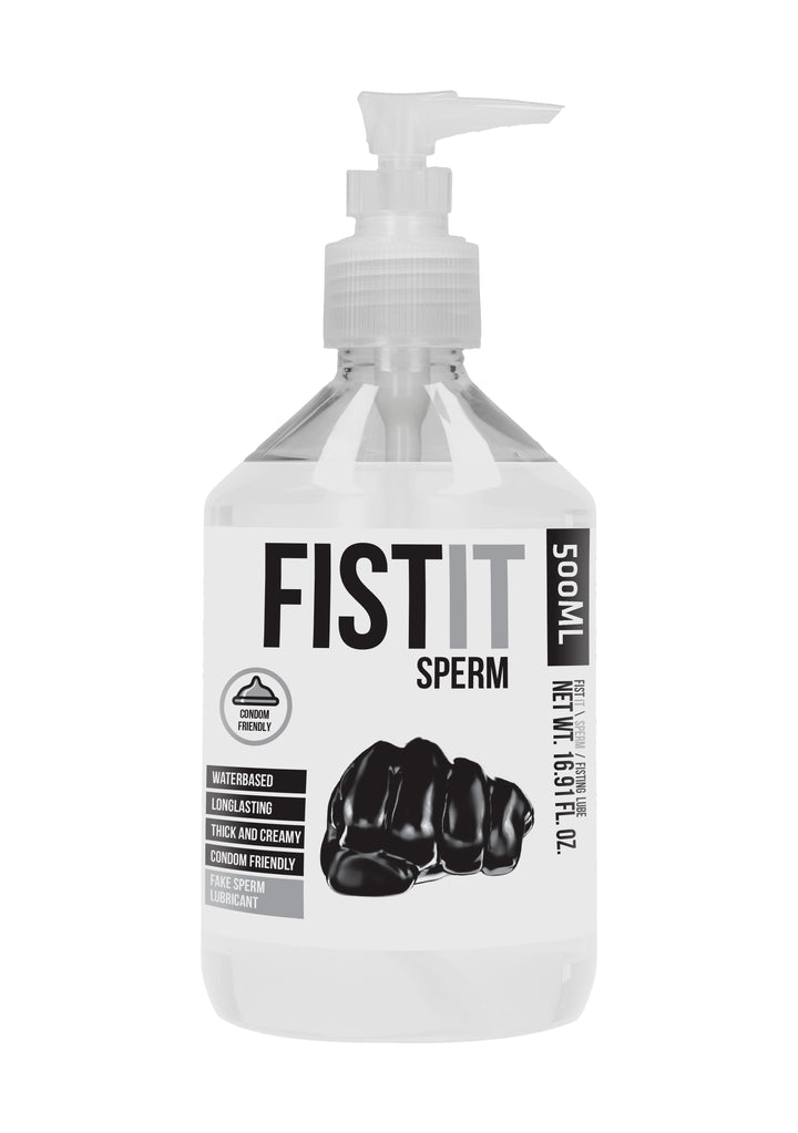 FistIt - Sperm Gleitgel 500ml Pumpflasche