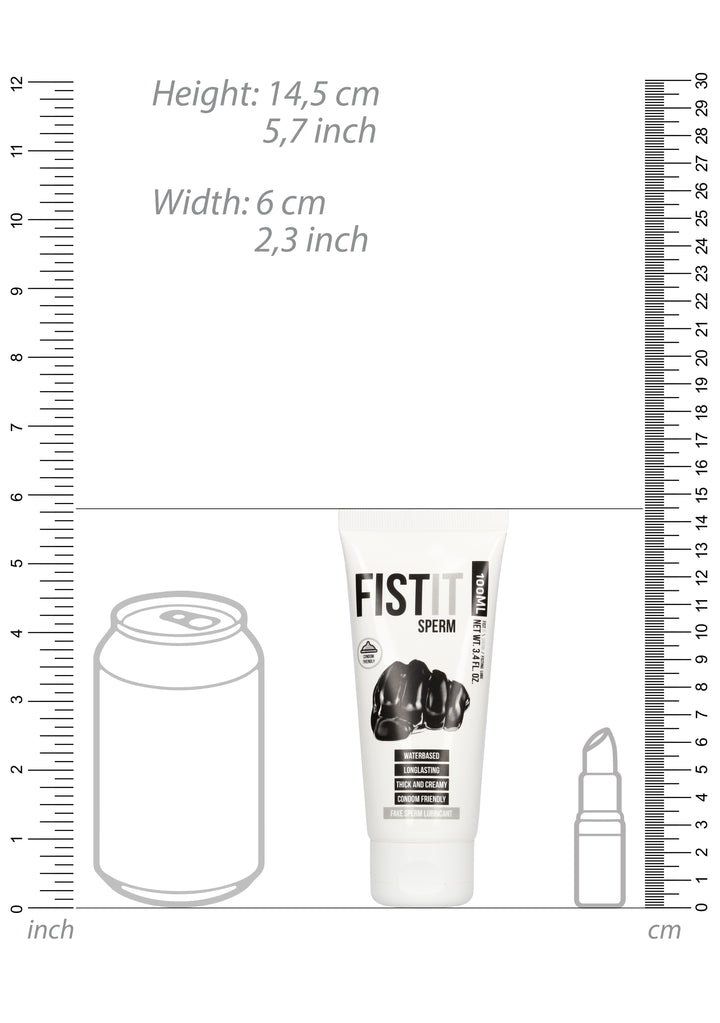 FistIt - Sperm Gleitgel 100ml Tube