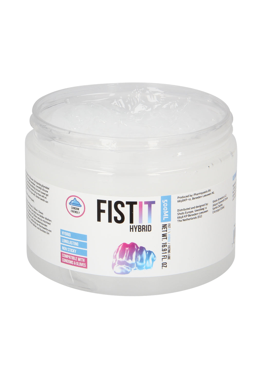 FistIt - Hybrid Gleitgel 500ml Tiegel