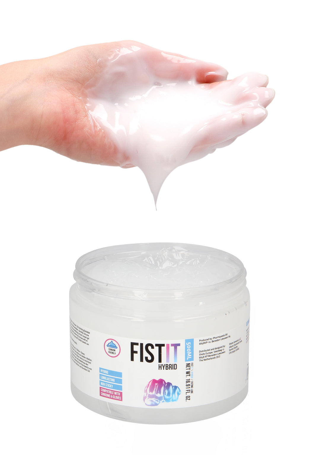 FistIt - Hybrid Gleitgel 500ml Tiegel