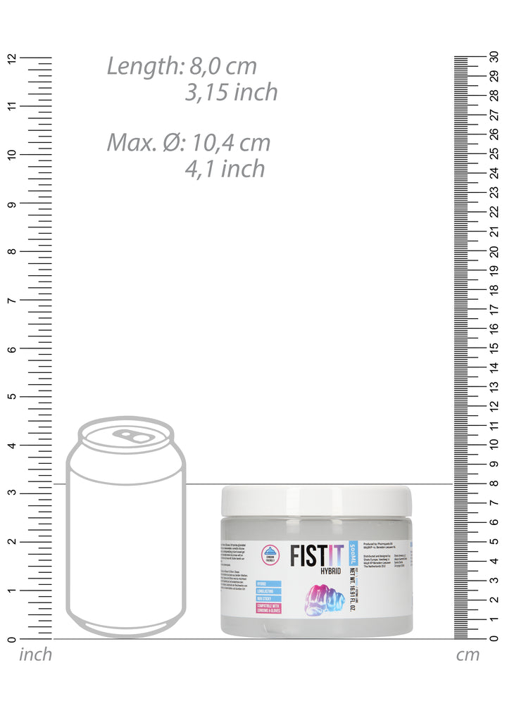 FistIt - Hybrid Gleitgel 500ml Tiegel