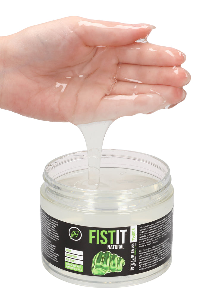 FistIt - Natural veganes Gleitgel 500ml Tiegel