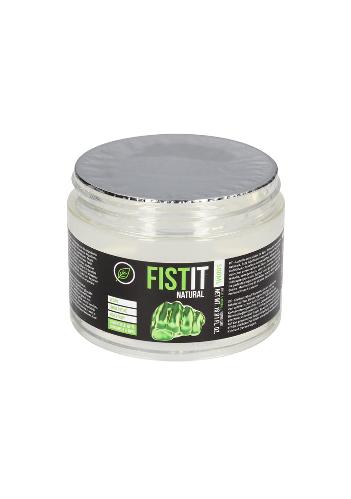 FistIt - Natural veganes Gleitgel 500ml Tiegel