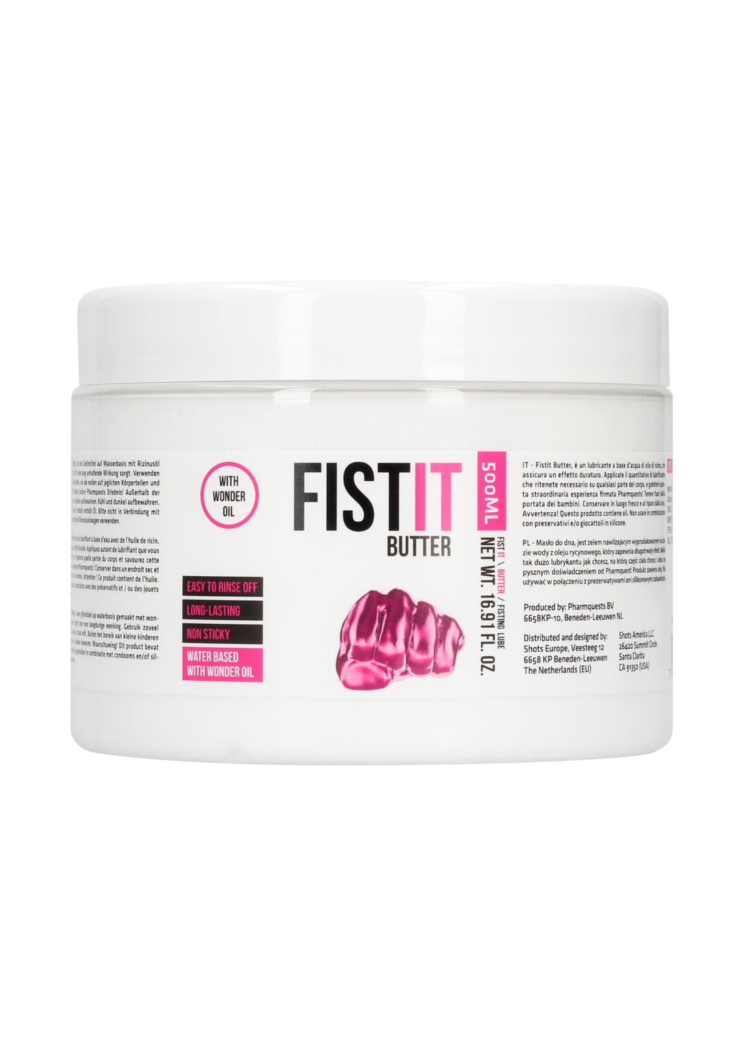 FistIt Butter Gleitgel 500ml Tiegel | Cremig | Wasserbasis KinkySabine FistIt Butter Gleitgel 500ml Tiegel | Cremig | Wasserbasis KinkySabine