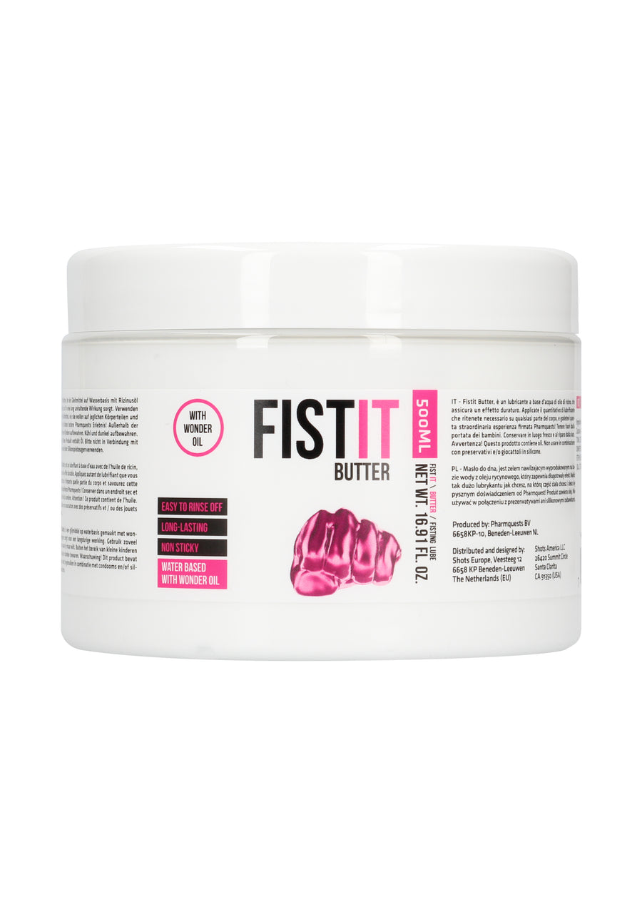FistIt - Butter Gleitgel 500ml Tiegel