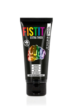 FistIt - Extra Thick Rainbow Gleitgel 100ml Tube