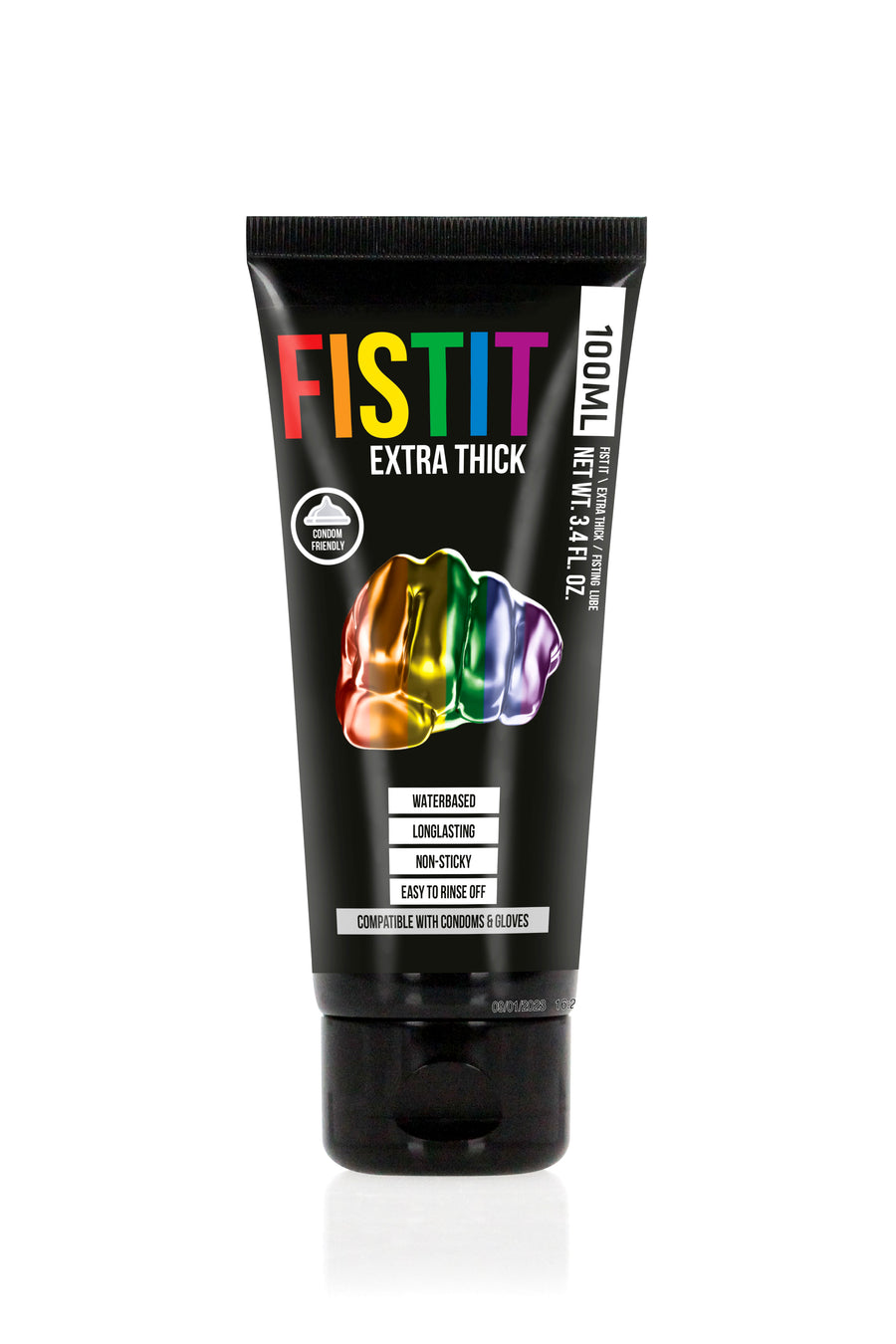 FistIt - Extra Thick Rainbow Gleitgel 100ml Tube