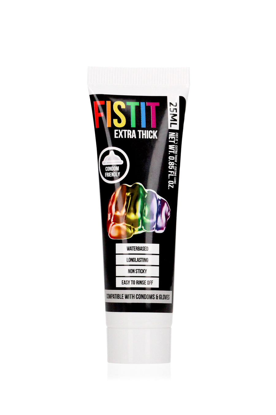 FistIt - Extra Thick Rainbow Gleitgel 25ml Tube