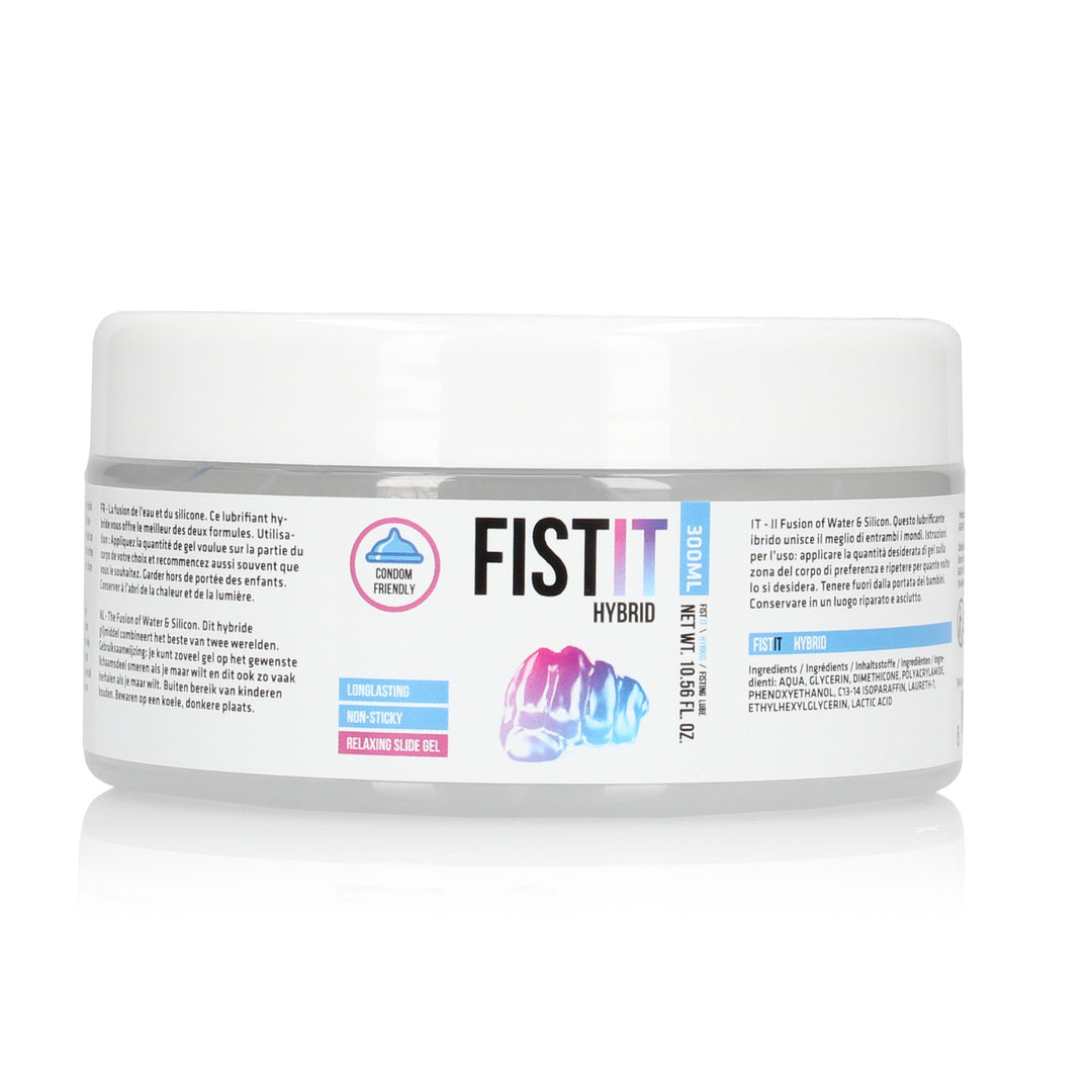 FistIt Hybrid Gleitgel 300ml Tiegel | Wasser & Silikon KinkySabine FistIt Hybrid Gleitgel 300ml Tiegel | Wasser & Silikon KinkySabine