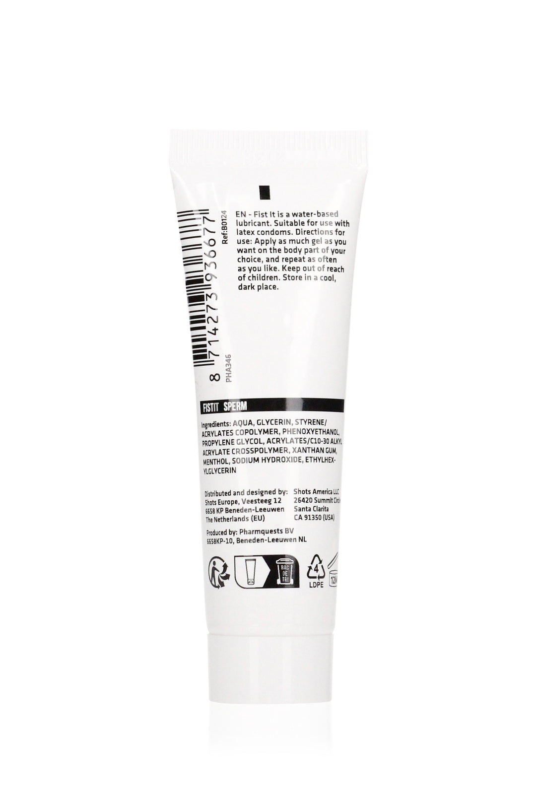 FistIt Sperm Gleitgel 25ml Tube | Sperma-Optik | Mit Menthol KinkySabine FistIt Sperm Gleitgel 25ml Tube | Sperma-Optik | Mit Menthol KinkySabine