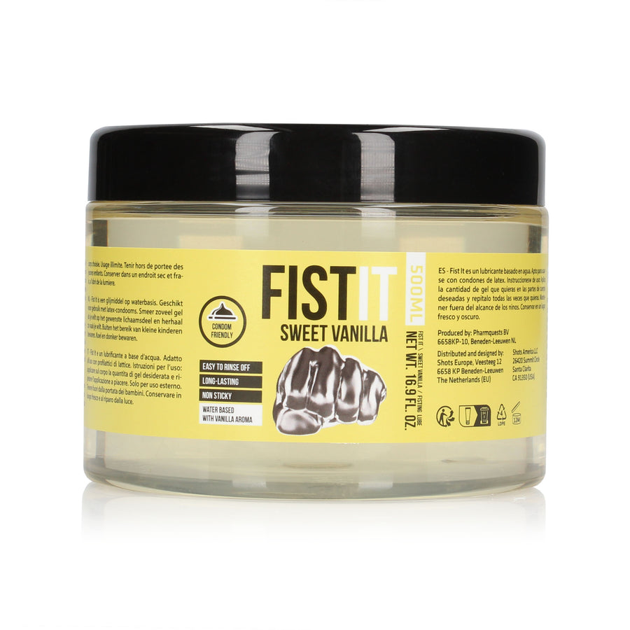FistIt - Extra Thick Vanille Gleitgel 500ml Tiegel