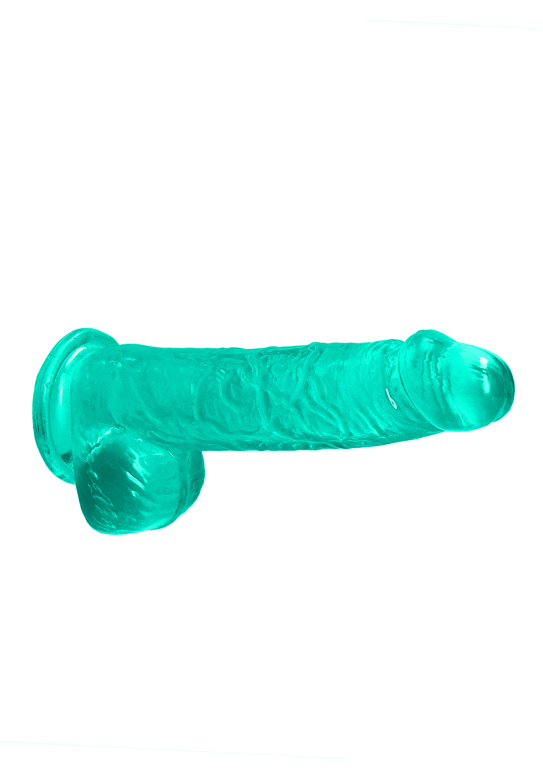 RealRock - Realistic Dildo 15 cm mit Hodensack grün