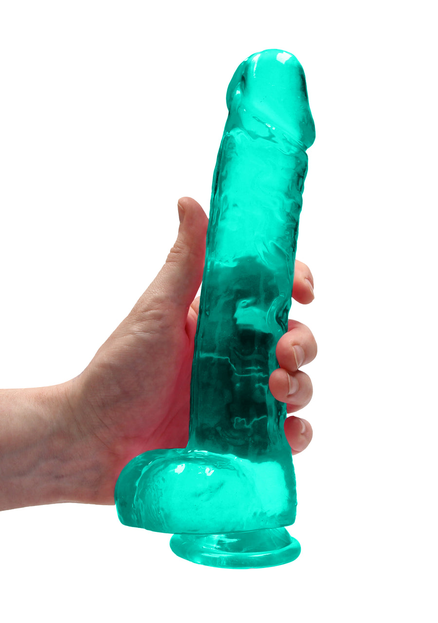 RealRock - Dildo 23,00 cm mit Hodensack grün