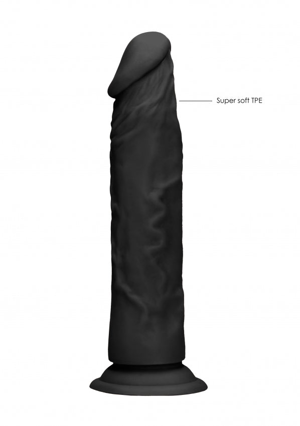 RealRock - Dong ohne Hoden 23,00 cm Schwarz